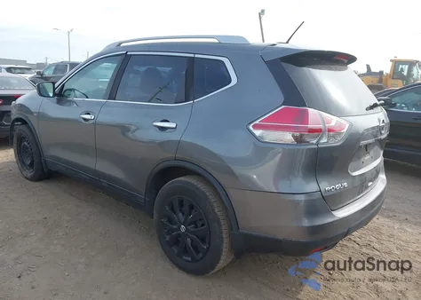 2016 Nissan Rogue S/Sl/Sv из США, поврежденный, VIN 5N1AT2MV9GC735853